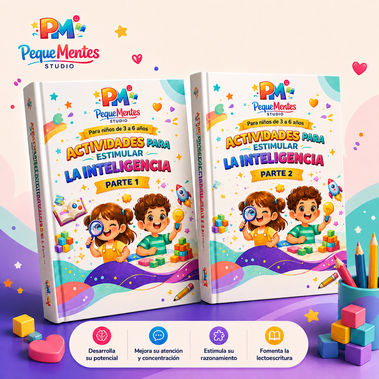 ACTIVIDADES PARA ESTUMULAR LA INTELIGENCIA + 10 BONUS EXCLUSIVOS